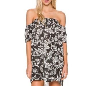 Billabong Floral Off Shoulder Dress